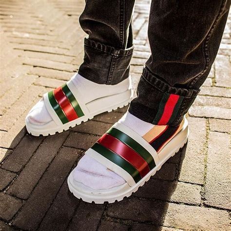 styling gucci slides|gucci slides expensive.